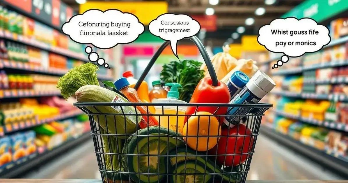 A Técnica da ‘Cesta Financeira’: Como Usar a Psicologia de Supermercado para Poupar Dinheiro