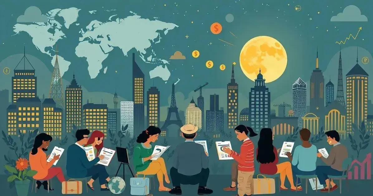 Como a economia global influencia suas finanças pessoais