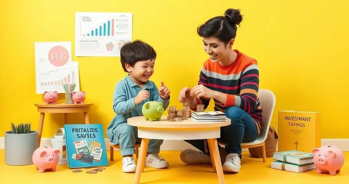 Como Criar uma ‘Mesada Inteligente’ e Ensinar Seu Filho a Investir Desde os 6 Anos