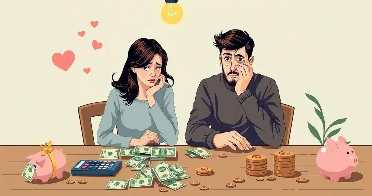 Como diferenças financeiras podem impactar a relação