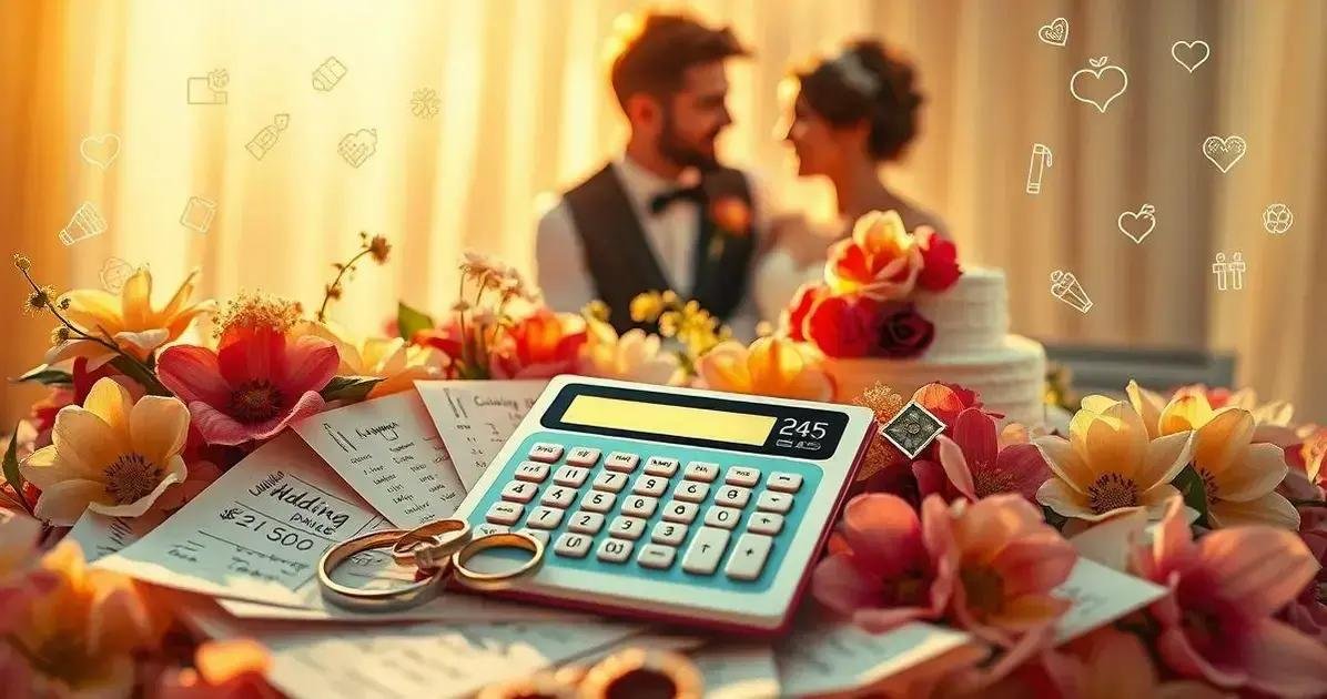 Dicas para reduzir os custos do casamento