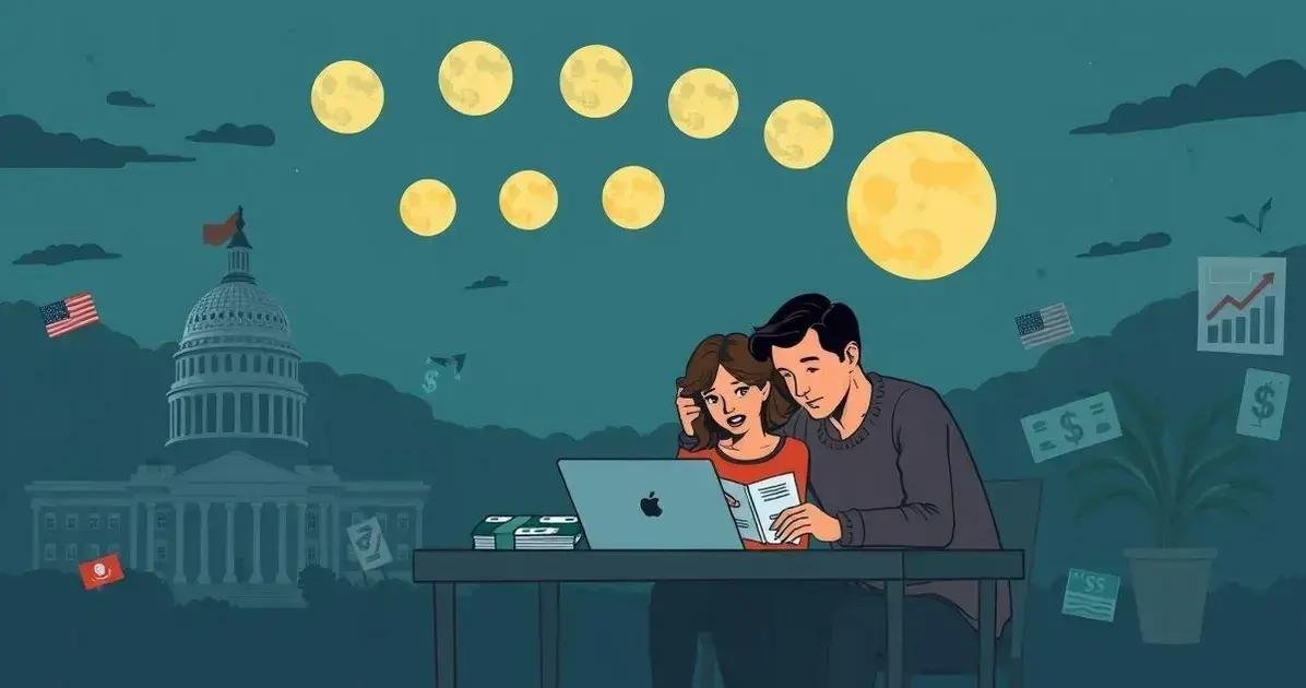 Impacto da política nas finanças familiares