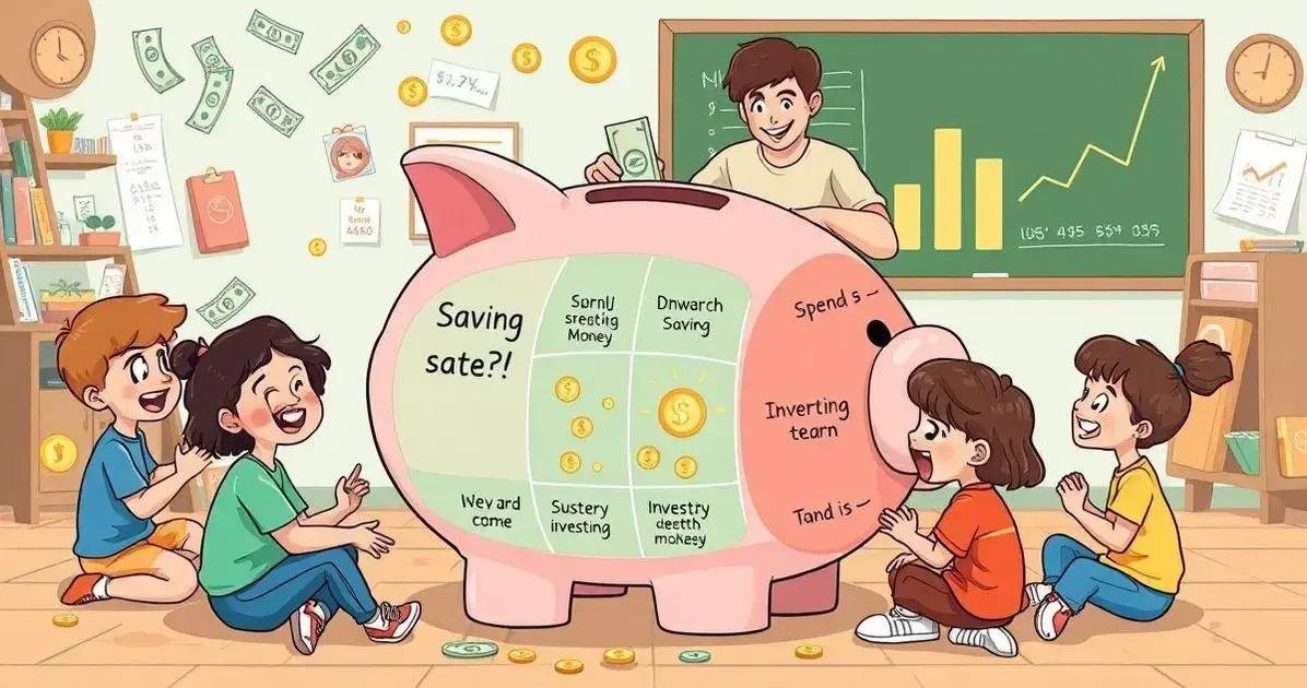 Importância de ensinar finanças às crianças