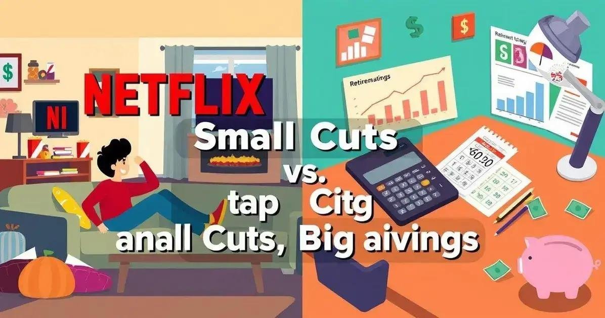 Netflix vs. Previdência: Como Pequenos Cortes Podem Render Milhões na Aposentadoria