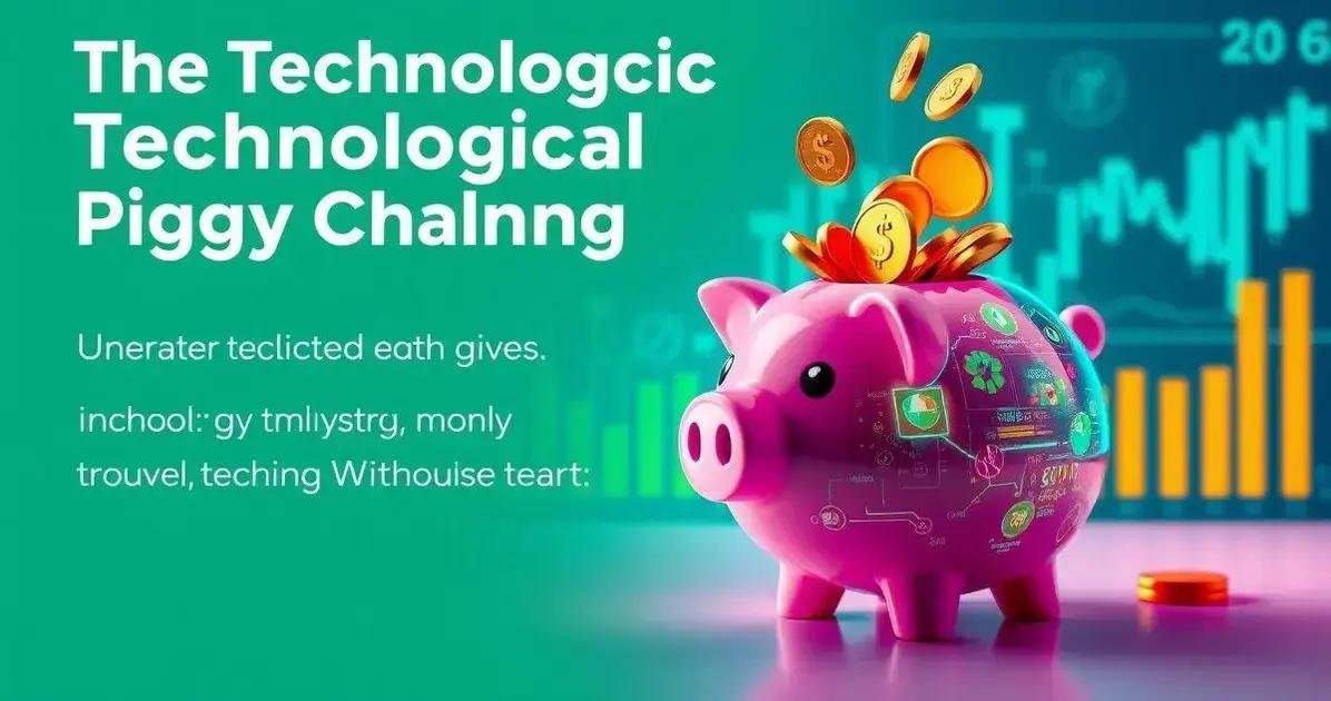 O Desafio do Cofrinho Tecnológico: Como Usar a Tecnologia para Economizar sem Perceber