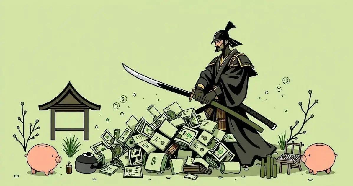 O Método Samurai para Cortar Gastos Supérfluos sem Sofrimento