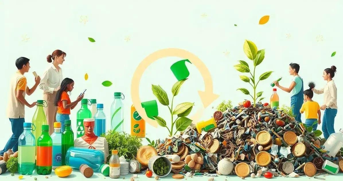 Práticas de economia circular no dia a dia